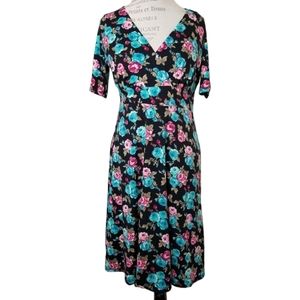 POPPY & BLOOM FLORAL DRESS NWT